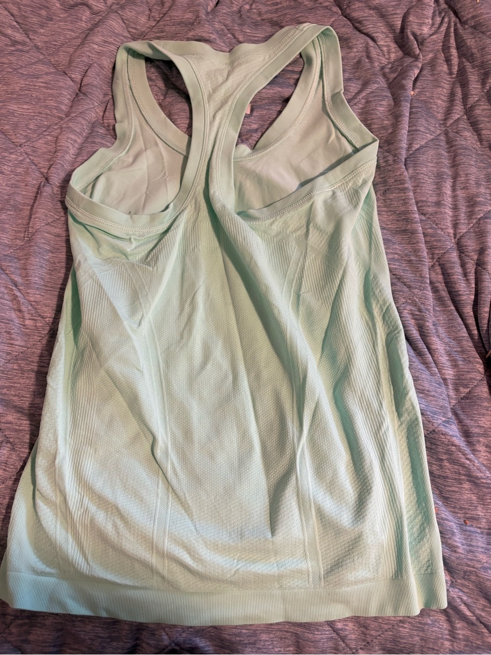 Athleta Light Mint Racerback Performance Tank - Picture 2 of 8